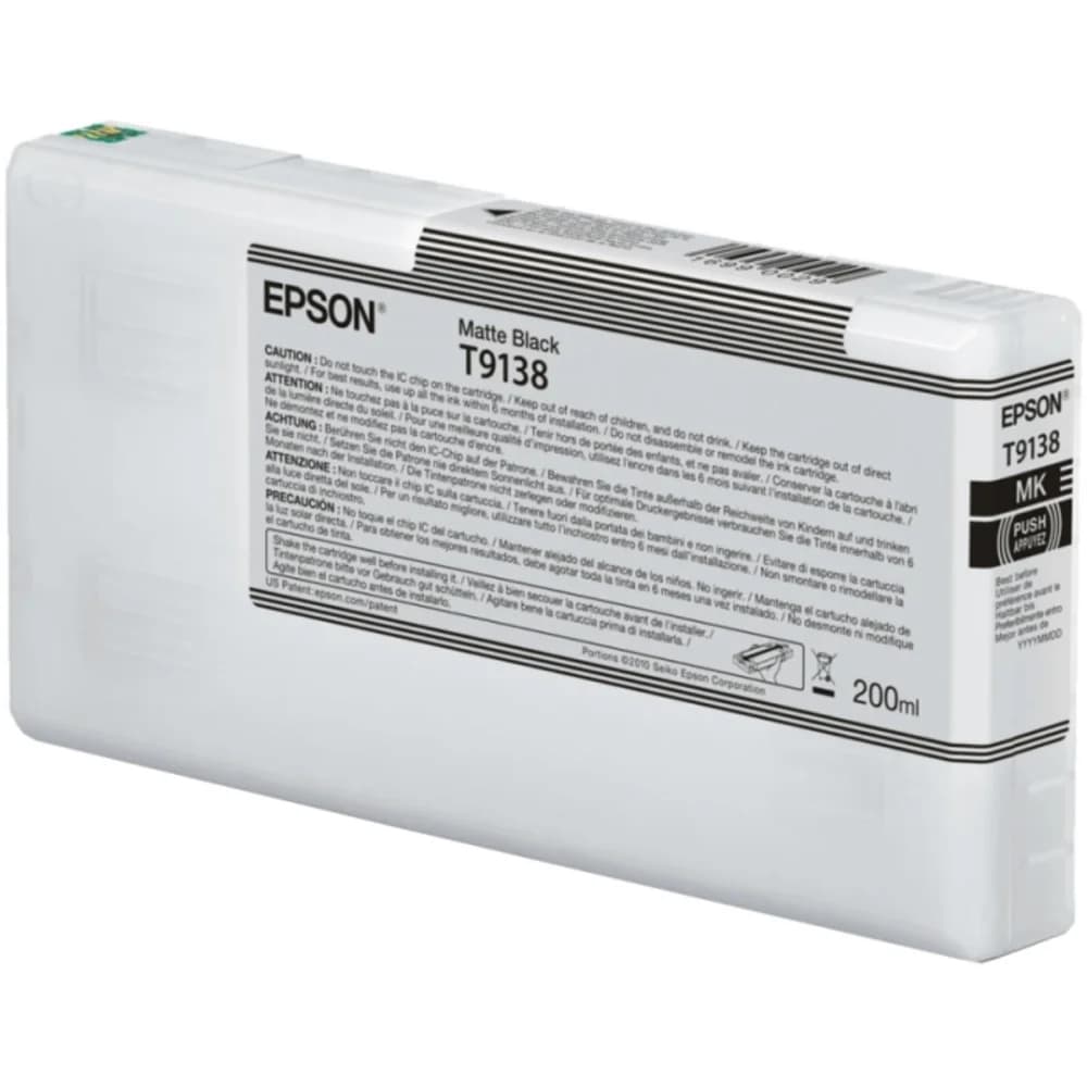 C13T913800 - Картридж черный матовый Epson SC-P5000 200ml
