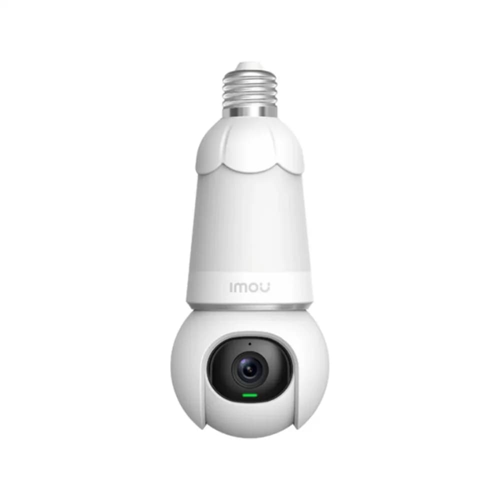 Wi-Fi видеокамера, Imou, Bulb Cam 5MP, Лампа-камера, Цоколь Е27, CMOS-матрица 1/2.8", Механический ИК-фильтр, ИК-подсветка - до 30 м, Функция день/ночь, Объектив: 2,8 мм, Скор. записи: до 25/30 к/c,