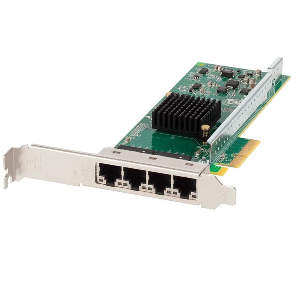 Сетевой адаптер Silicom PE2G4I35L Quad Port Copper Gigabit Ethernet PCI Express Server Adapter Intel® based OEM (аналог Intel I350-T4) 1 Gb/s, PCI-Ex4, Intel i350AM4