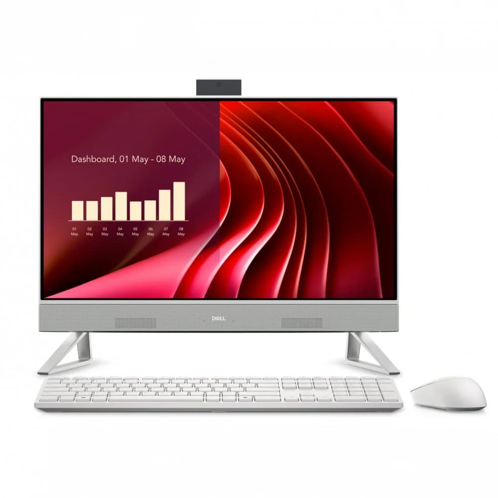 Dell 24 All-in-One EC24250/Core 7-150U/16GB/1TB/23.8 FHD Touch/Intel Graphics/Cam/WLAN + BT/Wireless Kb & amp Mouse/W11Pro/1YwBS