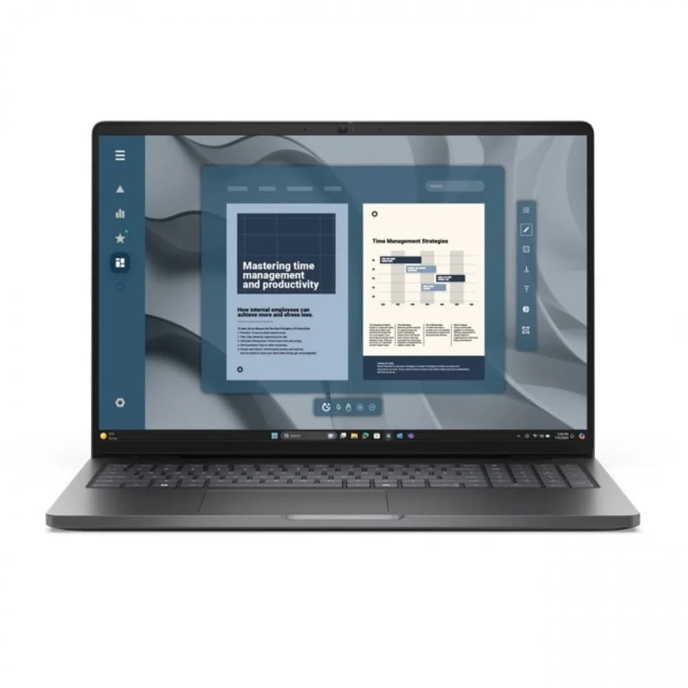 Dell Pro 16 PC16255/AMD Ryzen 5 220/8GB/512GB SSD/16.0" FHD+/Integrated/FgrPr/FHD/IR Cam/Mic/WLAN + BT/Backlit Kb/3 Cell/Ubuntu/vPro/1YwPS