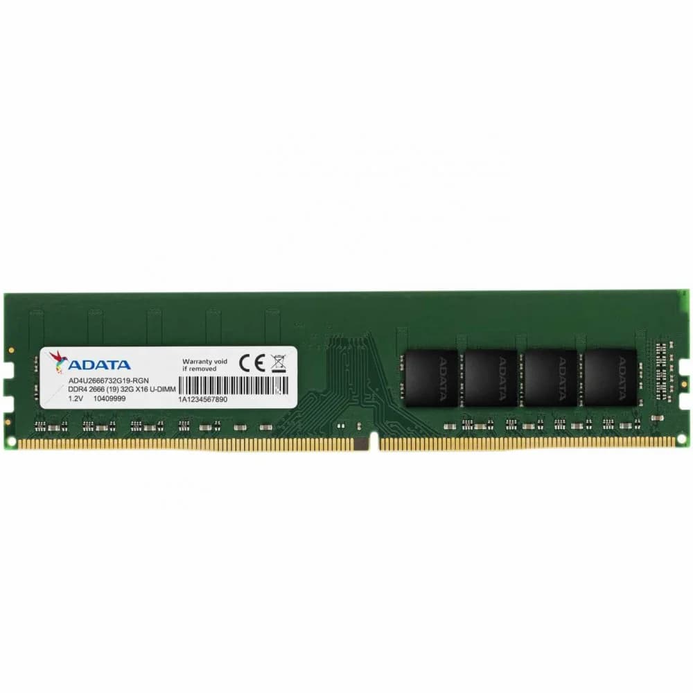 Память DDR4 8Gb 2666MHz A-Data AD4U26668G19-SGN RTL PC4-21300 CL19 DIMM 288-pin 1.2В Ret