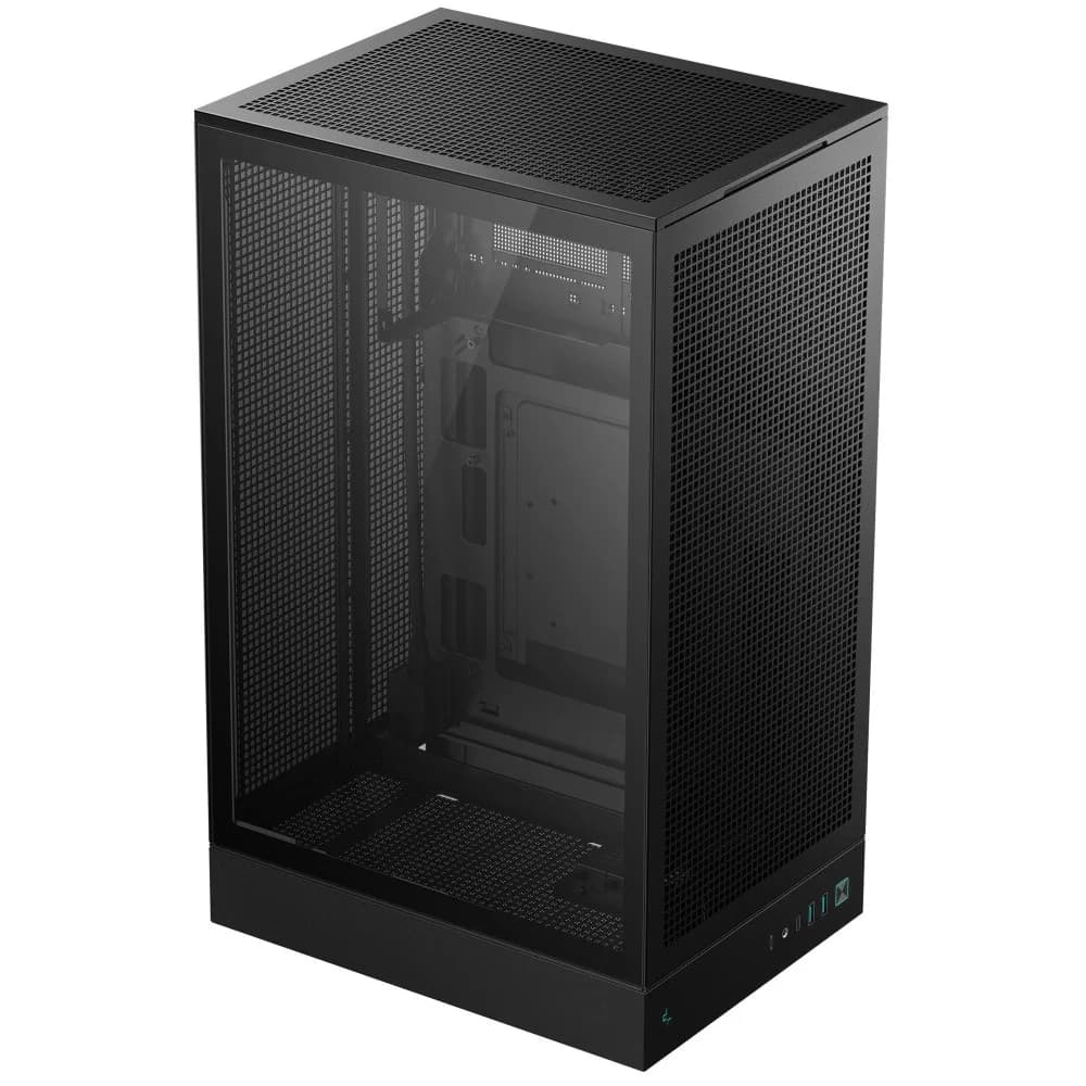 Корпус Deepcool CH270 черный без БП mATX 6x120mm 2x140mm 2xUSB3.0 audio bott PSU