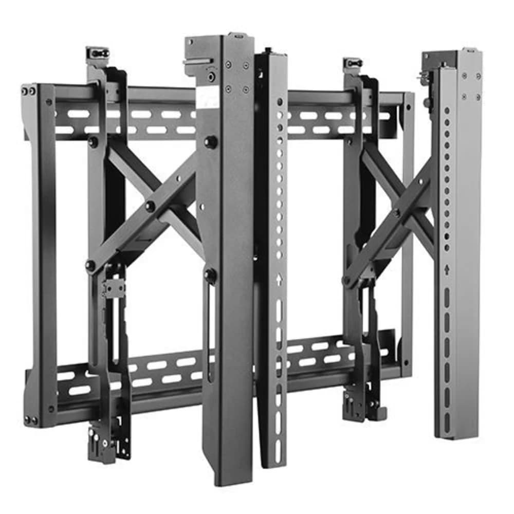Кронштейн Brateck LVW06-46T для видеостен, 45"-70" Кронштейн для видеостен, Brateck, LVW06-46T, Макс. нагрузка - 70 кг, Диагональ экрана 45"-70", Профиль 95-285 мм., Угол наклона -3°~+3°, Угол повор