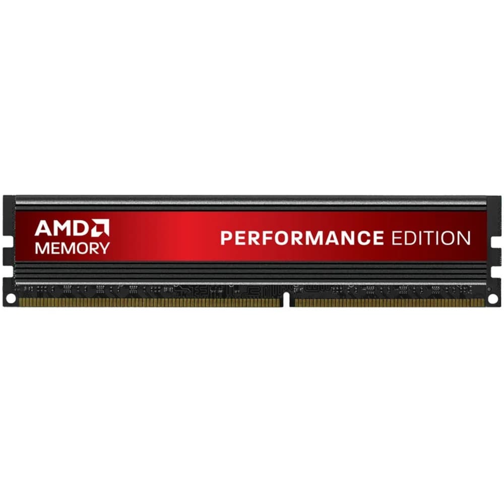 Комплект модулей памяти AMD Radeon™ R7 Performance Series Black Gaming Memory R7S416G2400U2K 16GB DDR4 2400 DIMM Non-ECC, CL16, 1.2V, Heat Shield, Kit (2x8GB), RTL, (183092)