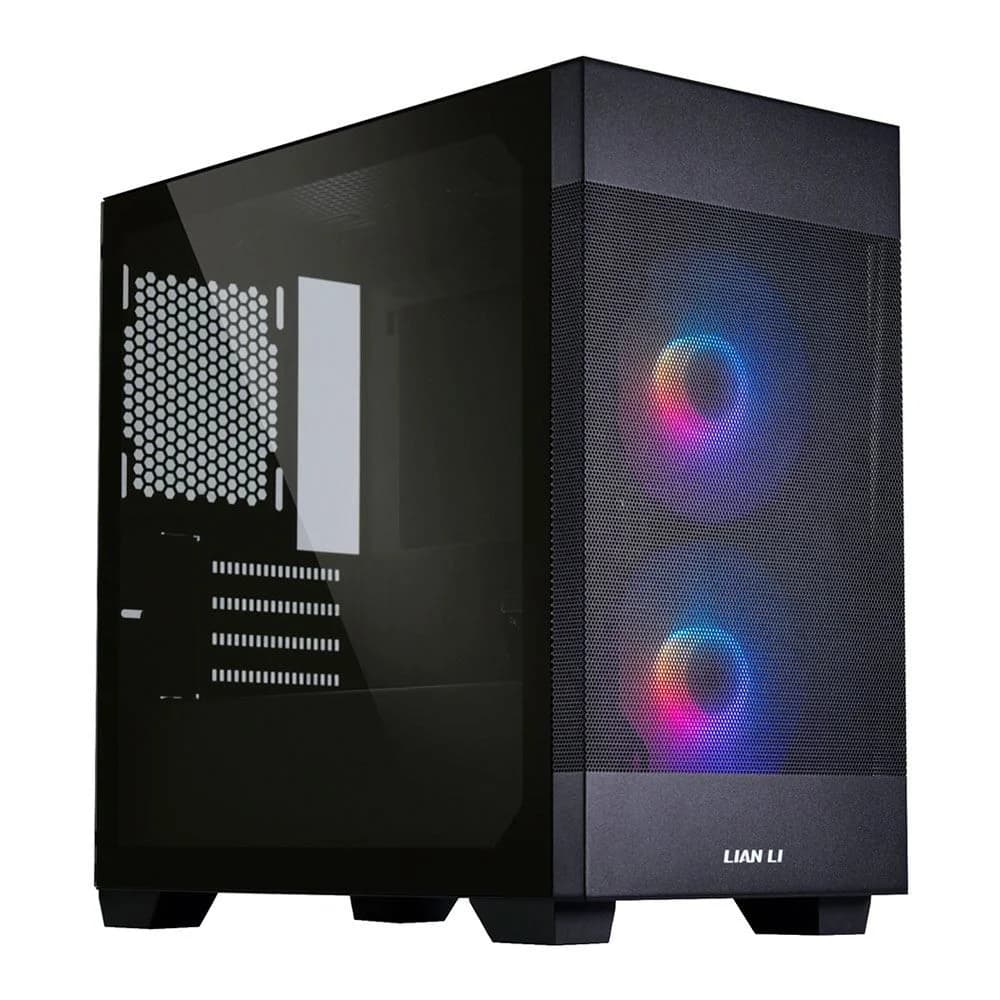 Корпус LIAN LI Lancool 205M Mesh Black, Medium Case: Micro ATX/Mini-ITX, 2xUSB 3.0, 2xAudio, Included Fans: 2x140mm ARGB PWM