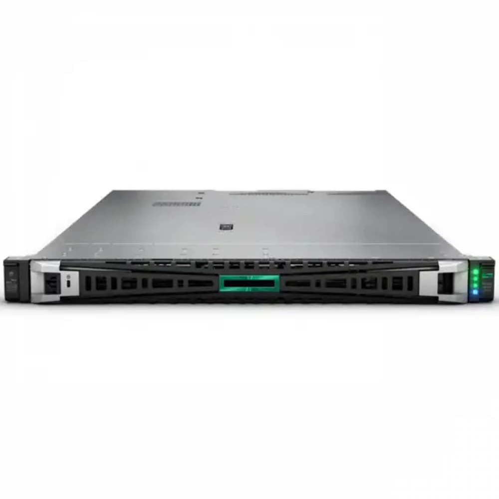 Сервер HP ProLiant DL360 Gen11/ DL360Gen11 4510 (2.4GHz-30MB) 12-Core (2 max) / 2x32GB (DDR5-4800) RDIMM / M408i-o (4Gb) / HP-SATA (8/8 SFF max) / 2x960Gb SSD SATA RI/4x1Gb BASE-T / 2x 1000W Titaniu