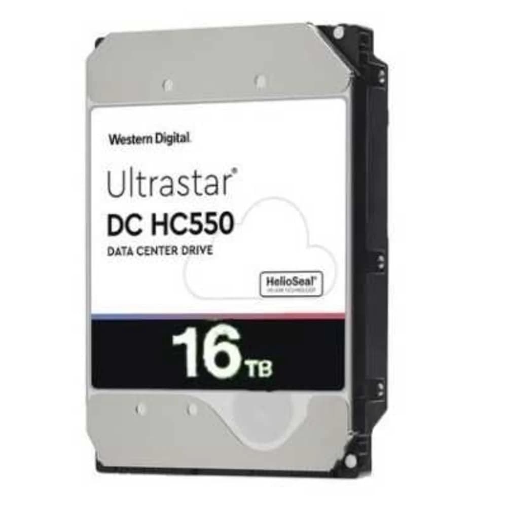Western Digital Ultrastar DC HС550 HDD 3.5" SATA 16Тb, 7200rpm, 512MB buffer, 512e (WUH721816ALE6L4), 1 year