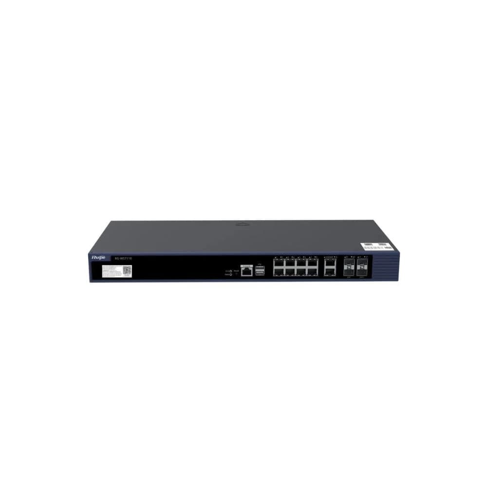 The next-generation wireless access controller provides 8 x 10/100/1000BASE-T ports, 2 x 1GE SFP/RJ45 combo ports,and 2 x 10GE SFP+ ports. It supports 32 licenses by default, and up to 512 licenses