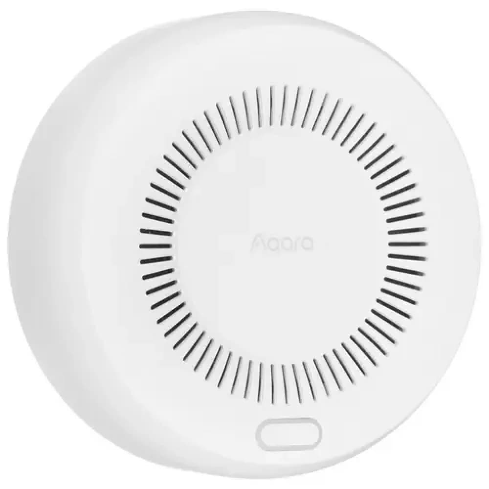 Умный датчик газа, Aqara, Smart Natural Gas Detector, JT-BZ-03AQ/A, Вид определяемого газа: Метан (СН4), 12,0 В0,5 А 6,0 Вт, Zigbee 3.0, Встроенная сирена до 85 дБ, Работает с Алисой, Белый