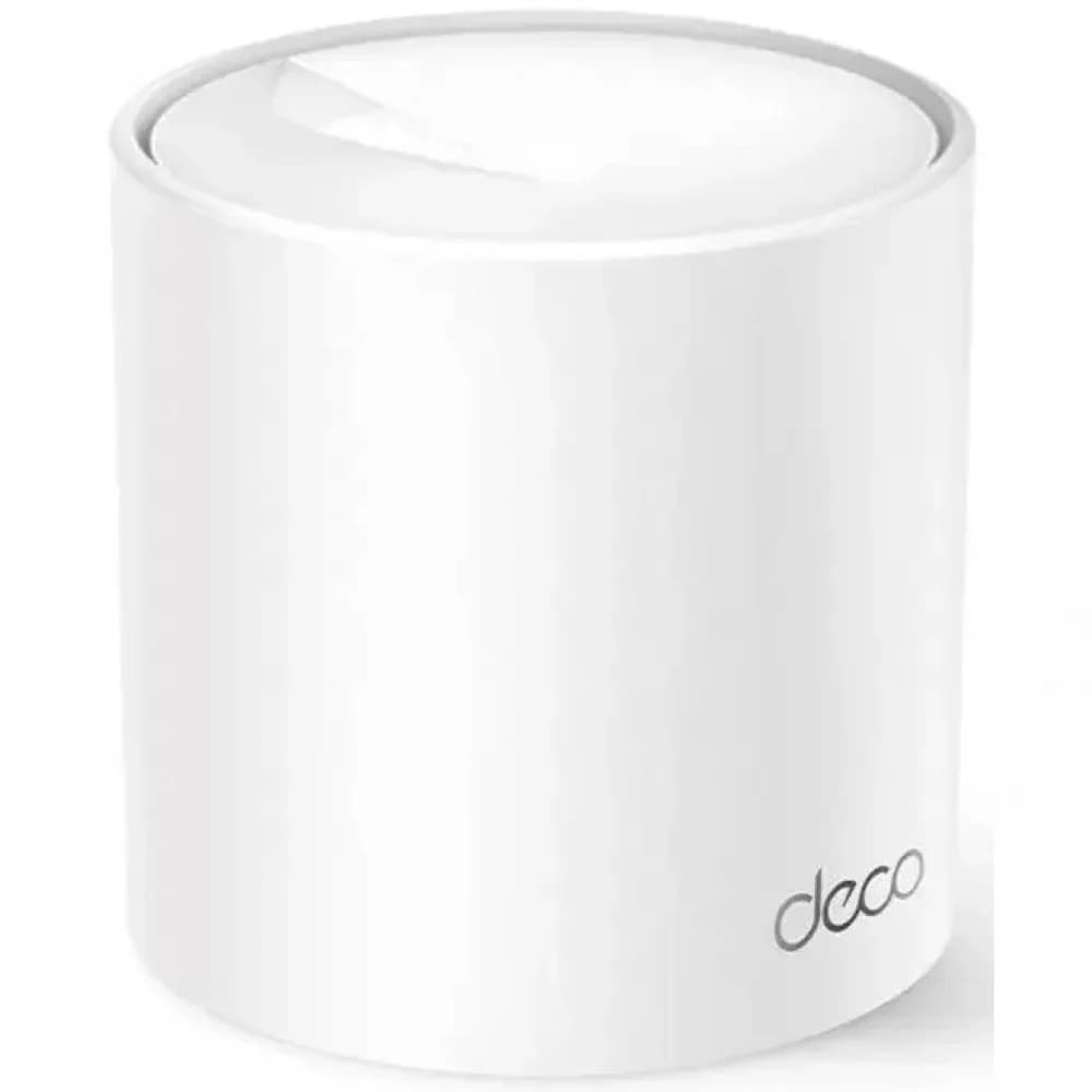 Домашняя Mesh Wi-Fi система GbE AX1500 Tp-Link Deco X10 (1 устройство) < Бесшовный роуминг, Wi-Fi 6, 5 ГГц: до 1201 Мбит/с (802.11ax), 2,4 ГГц: до 300 Мбит/с (802.11ax), 802.11ax/ac/a/b/g/n, 2 гиг