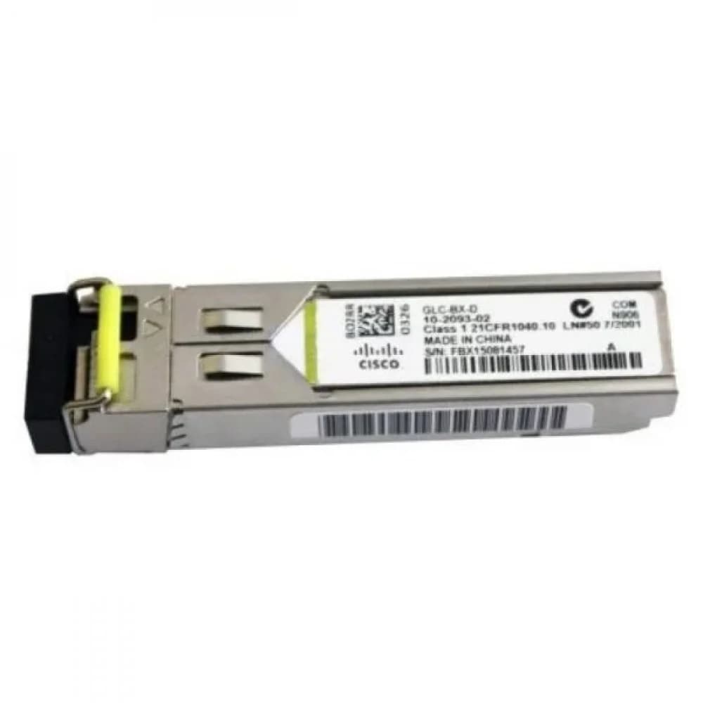 Трансивер CISCO 1000BASE-BX10 SFP module, Downstream, LC, SMF, 1490/1310 nm, up to 10km, GLC-BX-D=